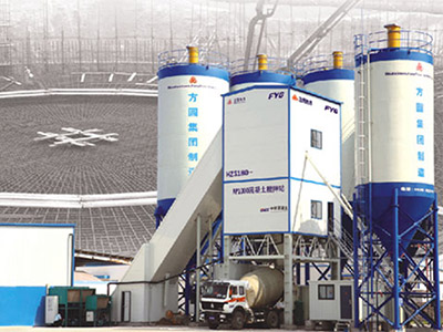 HZS180-AP1000 concrete mixing plant