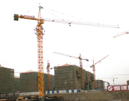 QTZ63(TC5013A)Tower crane in Yantai