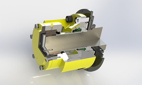 Adopting a new type of shaft end seal 