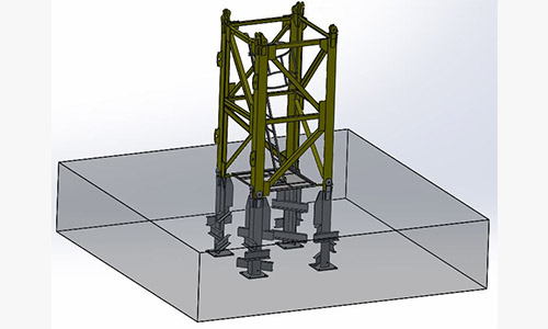 Tower crane foundation 