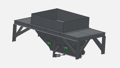 Aggregate temporary storage device 