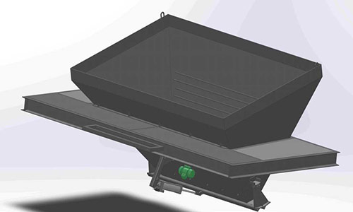 Aggregate temporary storage device 