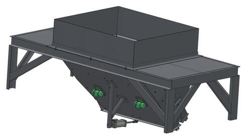 Aggregate temporary storage device 