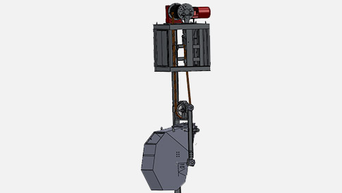 Safe and reliable vertical lifting feeding technology 