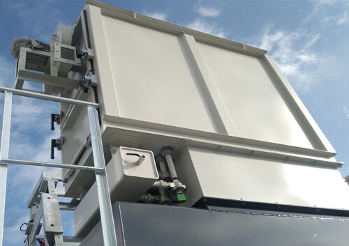 Node pulse dust removal 