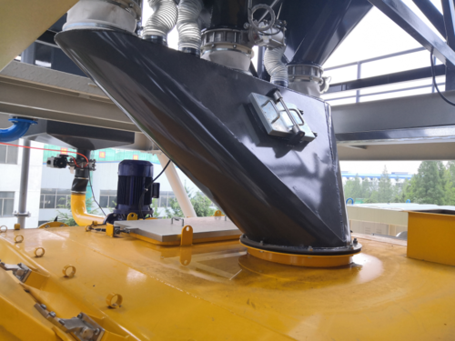 Powder centralized feeding 